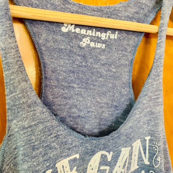 Vegan Tank Top by Meaningful Paws - Picture 3 of 4